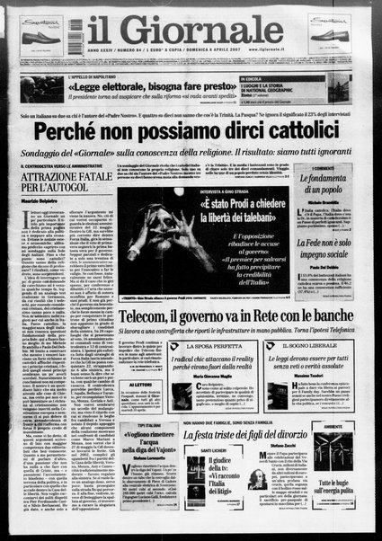 Il giornale : quotidiano del mattino